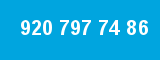 920 797 74 86